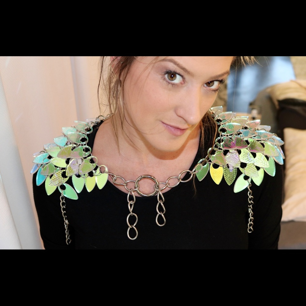 Electric Candy Couture Shoulder Epaulet